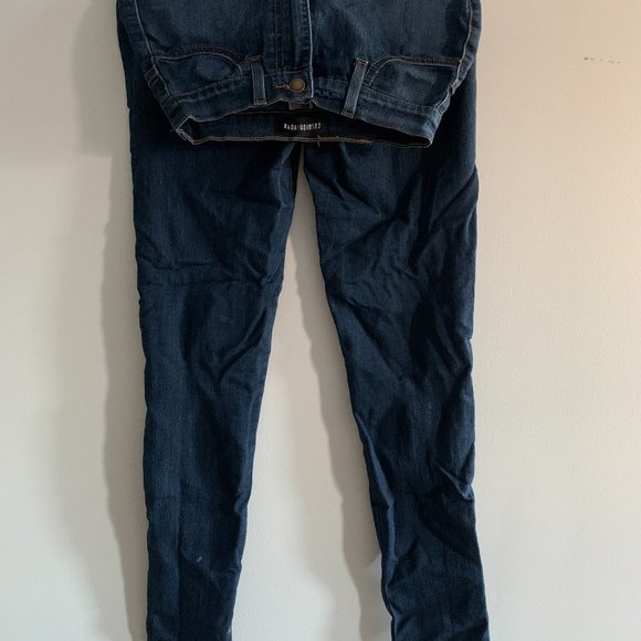 Fashion Nova Super High Waist Denim Skinnies - Picture 2 of 8